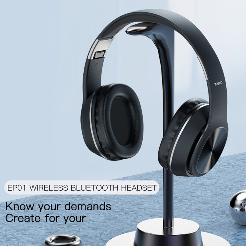 YESIDO EP01 Sports Bluetooth 5.0 Foldable Headset Noise Reduction Super Bass Wireless Earphone YESIDO EP01 Sports Bluetooth 5.0 Foldable Headset Noise Reduction Super Bass Wireless Earphone